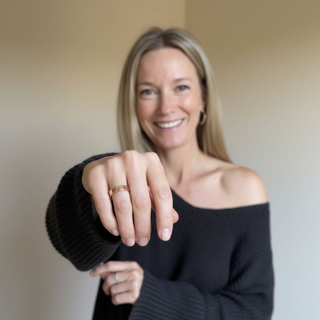 Liora - Magnetisk Kobber Ring